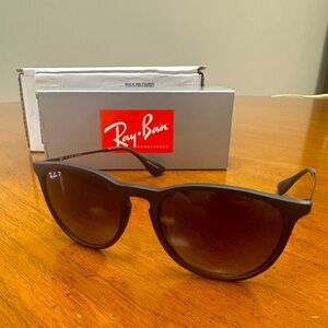 New in Box! Ray Ban Black 4171 Polarized Sunglasses